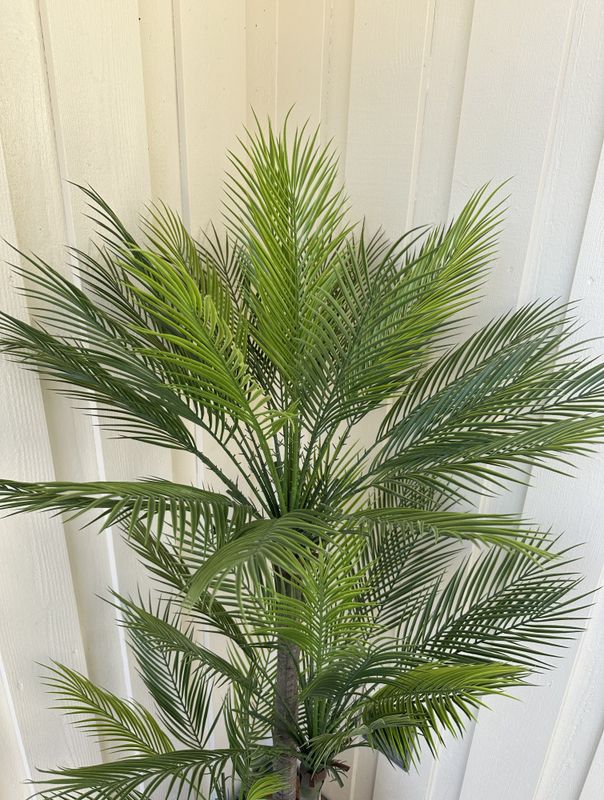 Slim Palm Triple Trunk Outdoor UV Protected 180CM