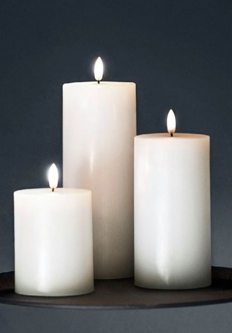Hovedbilde Uyuni LED-kubbelys 8x10cm, nordic white