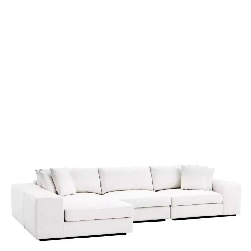 SOFA VISTA GRANDE LOUNGE Avalon white | black base