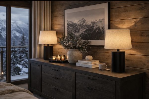 Sofia lampefot H:40cm