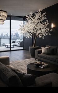 Hovedbilde Cherry Blossom Tree 240cm White 