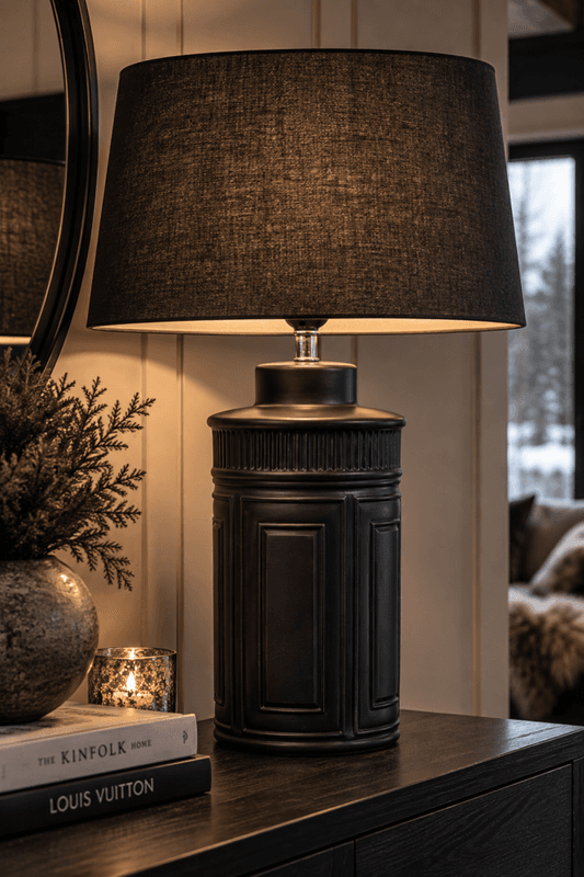 Roma lampefot svart