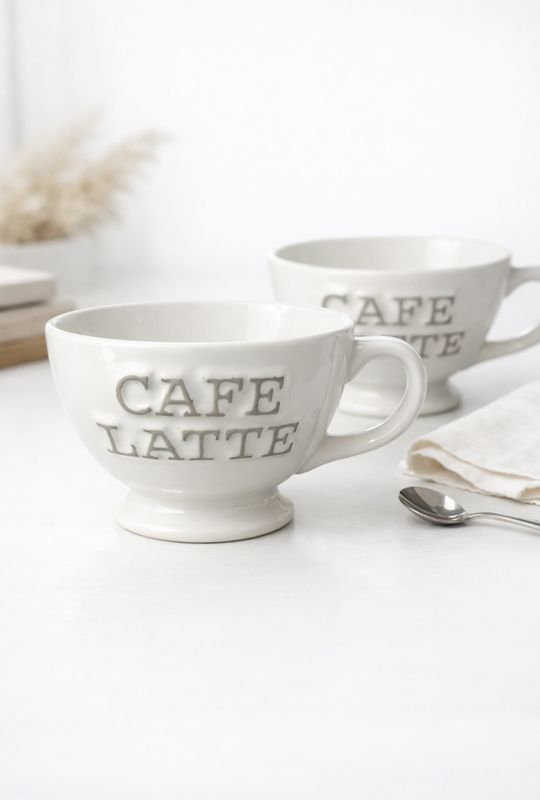 Cafe latte kopp