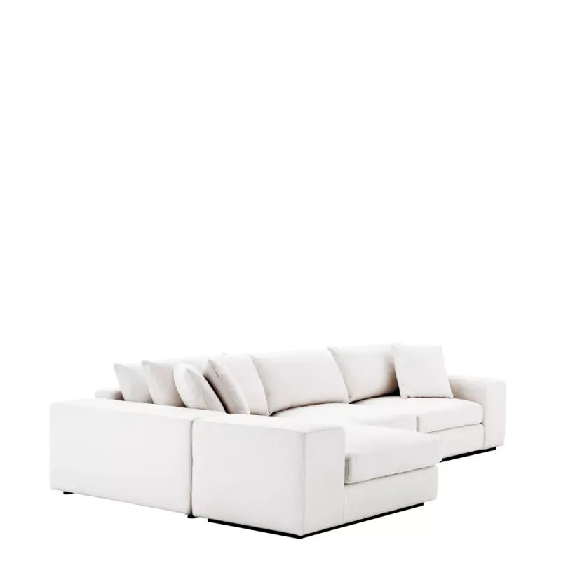 SOFA VISTA GRANDE LOUNGE Avalon white | black base